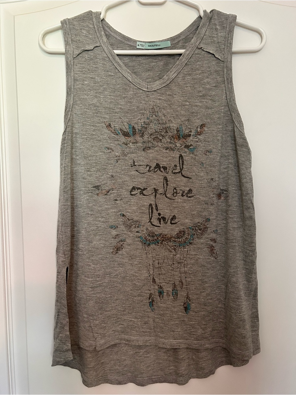 Maurices Women’s Light Heather Gray Tank Top Sz Small *Bonus Tank Included *